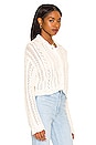 view 2 of 4 Resse Crochet Sweater in White