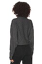 view 3 of 4 Wren Dolman Sleeve Pullover in Charcoal