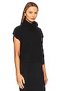 view 2 of 4 Maisy Cashmere Vest in Black