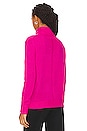 view 3 of 4 Sloane Cashmere Turtleneck in Bright Rose