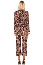 view 3 of 3 Big Cat Bad Valentine Jumpsuit in Leopard