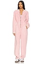 view 1 of 3 Cindy Aviator Jumpsuit in Pink