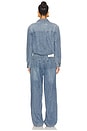 view 3 of 3 Izzy Denim Overall in Salty Dog