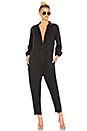 view 1 of 3 Paradise Utility Jumpsuit in Black