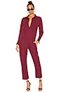 view 1 of 3 Soho Jumpsuit in Oxblood