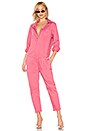 view 1 of 3 Paradise Utility Jumpsuit in Pink