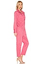 view 2 of 3 Paradise Utility Jumpsuit in Pink
