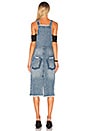 view 3 of 3 Dungaree Dress in Blue Society