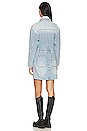 view 3 of 4 Chambray Olivia Dress in Ocean