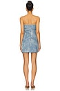 view 3 of 3 Denim Star Strapless Tube Dress in Blue Halo