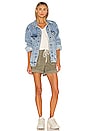 view 4 of 4 Shabby Bandit Denim Short in Vintage Khaki