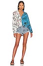view 4 of 4 Bandits Low Waist Short in Sunbleach Blue