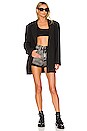 view 4 of 4 Le Loop Bandits High Waist Short in Rodeo Grey