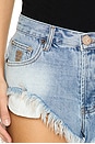 view 6 of 6 Rollers Denim Short in Blue Tobacco
