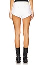 view 4 of 6 Bandits Low Waist Denim Short in Milk