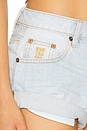 view 6 of 6 Bandits Low Waist Denim Short in Cyber Blue