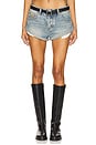 view 1 of 6 Bandits Low Waist Denim Shorts in Phoenix Blue