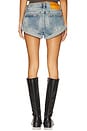 view 4 of 6 Bandits Low Waist Denim Shorts in Phoenix Blue
