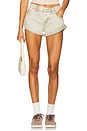 view 1 of 6 Bandits Low Waist Denim Short in Antique Khaki