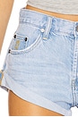 view 6 of 6 Bandits Low Waist Denim Shorts in Best Blue