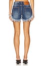 view 4 of 6 Bonitas Low Waist Denim Short in Deep Pacifica
