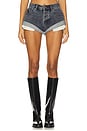 view 1 of 6 Bandits Low Waist Denim Short in Indigo Blue