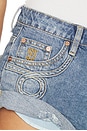 view 6 of 6 Bandits Low Waist Shorts in Hoodlum Blue