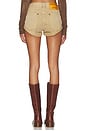 view 4 of 6 Bandits Low Waist Shorts in Warm Tan