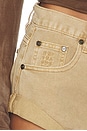view 6 of 6 Bandits Low Waist Shorts in Warm Tan