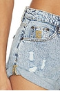 view 6 of 6 SHORT BANDITS in Whisper Blue