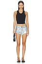 view 5 of 6 SHORTS BONITA  in Blue Chrome