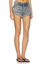 view 2 of 6 SHORT EN JEAN BANDITS in Cloud Blue