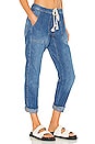 view 2 of 4 Shabbies Drawstring Boyfriend Jeans in Resort Blue