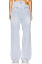 view 5 of 7 CALÇA WIDE LEG RELAXED MARLEY in Blue Latte