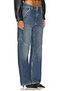 view 2 of 6 Western Wonders Mid Waist Jeans in Blue Thunder