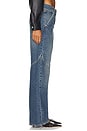 view 3 of 6 Western Wonders Mid Waist Jeans in Blue Thunder