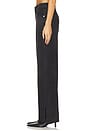 view 3 of 6 Low Slung Straight Leg Billie Jean in Faded Black