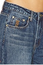 view 6 of 6 Barrel Mid Waist Denim Jeans in Dirty Blue Love