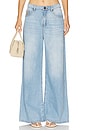 view 1 of 6 Love Machines High Waist Super Wide Leg in Cool Blue