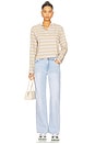 view 5 of 6 Jackson Mid Waist Wide Leg in Best Blue