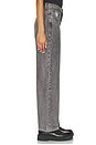 view 3 of 6 Jackson Mid Waist Wide Leg Jeans in Rocco Grey Black