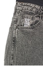 view 6 of 6 Jackson Mid Waist Wide Leg Jeans in Rocco Grey Black