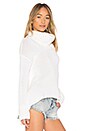 view 3 of 5 Pure Roll Neck Sweater in White