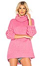 view 1 of 4 Rider Roll Neck Sweater in Pink