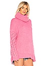 view 2 of 4 Rider Roll Neck Sweater in Pink