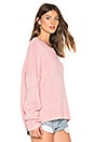view 3 of 5 Pamela Open Back Sweater in Night Blush