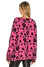 view 3 of 4 JERSEY LEOPARD in Hot Pink