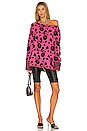 view 4 of 4 JERSEY LEOPARD in Hot Pink