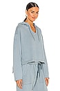 view 2 of 4 Cropped Hoody in Ash Blue