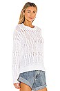 view 2 of 4 Cactus Cable Knit Sweater in White